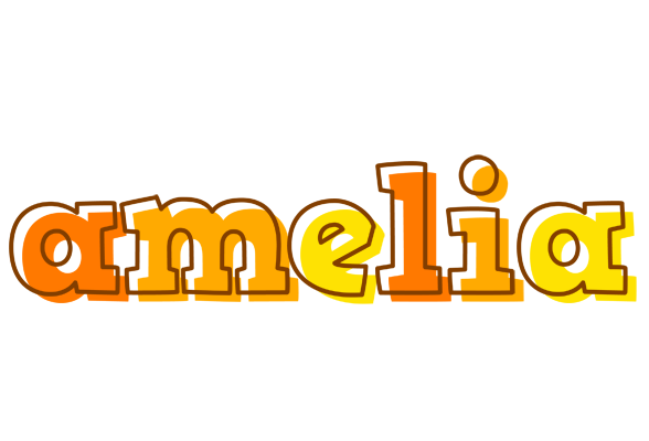Amelia desert logo