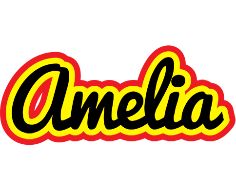 Amelia flaming logo