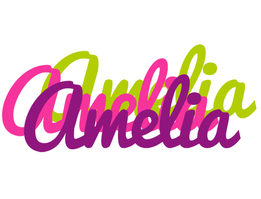 Amelia flowers logo