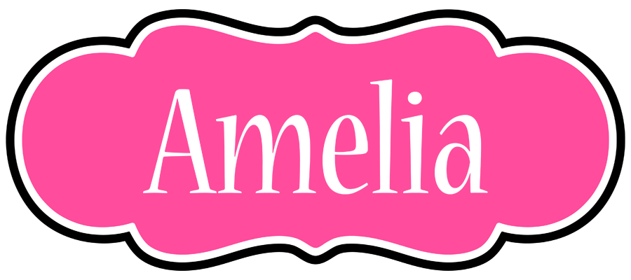 Amelia invitation logo