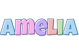 Amelia pastel logo