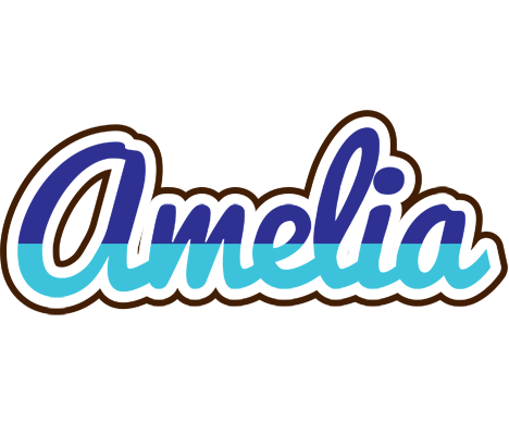Amelia raining logo