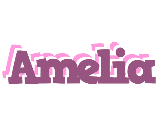 Amelia relaxing logo