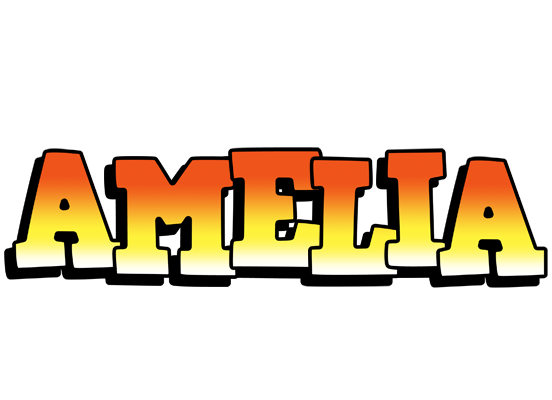 Amelia sunset logo