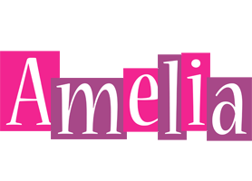 Amelia whine logo
