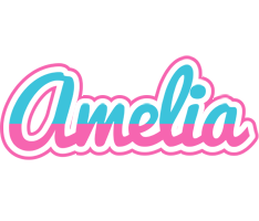 Amelia woman logo