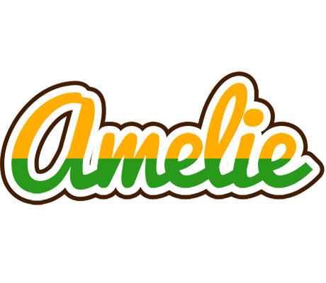Amelie banana logo