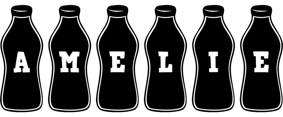 Amelie bottle logo