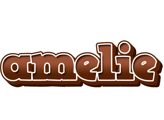 Amelie brownie logo
