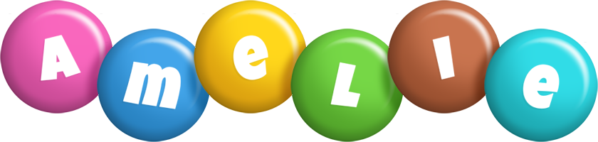 Amelie candy logo