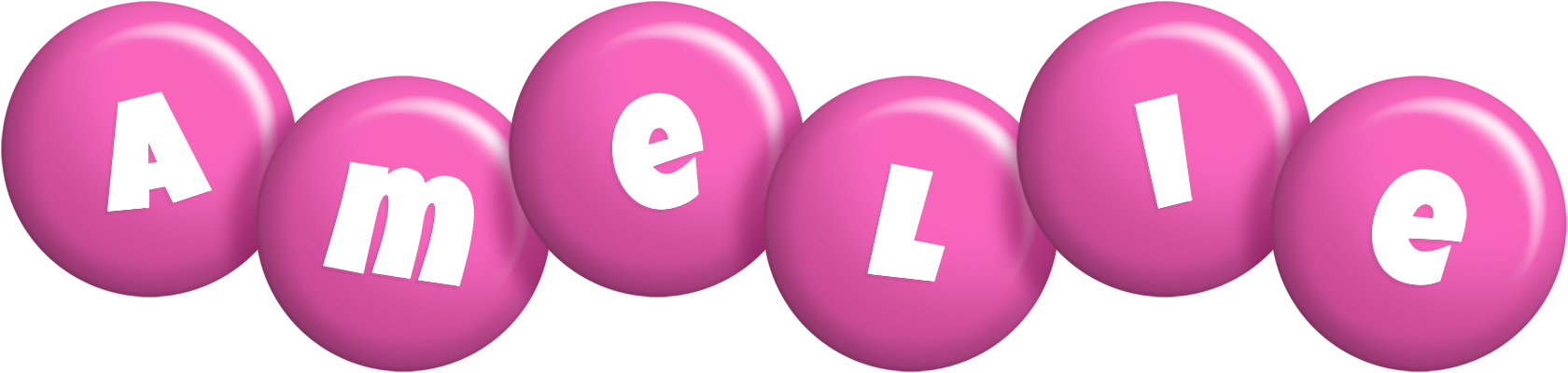 Amelie candy-pink logo