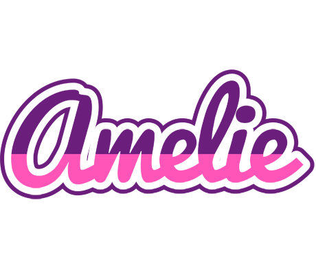 Amelie cheerful logo