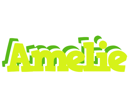 Amelie citrus logo
