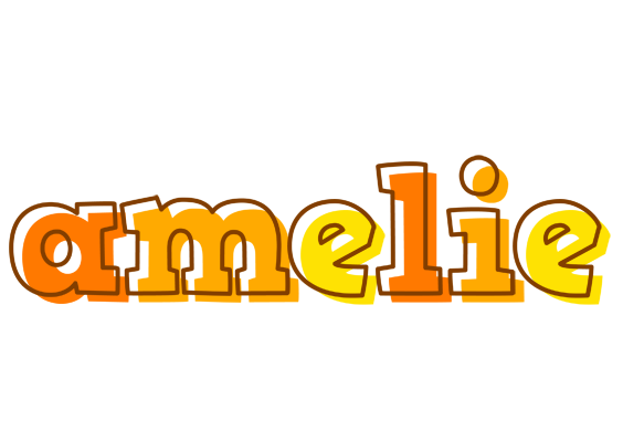 Amelie desert logo