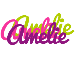 Amelie flowers logo