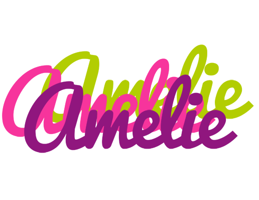 Amelie flowers logo