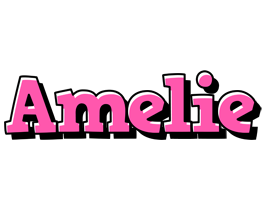 Amelie girlish logo