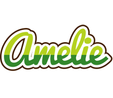 Amelie golfing logo