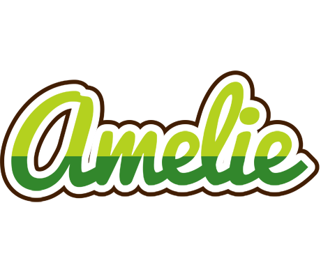 Amelie golfing logo
