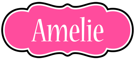 Amelie invitation logo