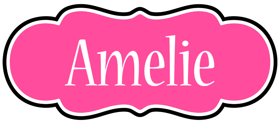 Amelie invitation logo