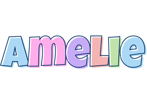 Amelie pastel logo