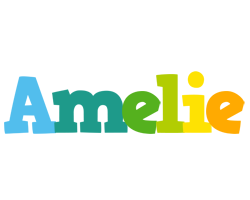 Amelie rainbows logo