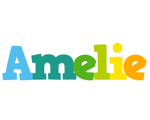 Amelie rainbows logo