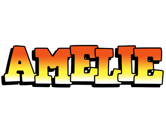 Amelie sunset logo