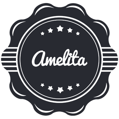 Amelita badge logo