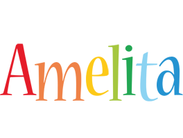 Amelita birthday logo