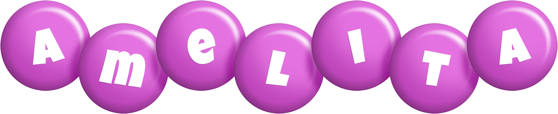 Amelita candy-purple logo