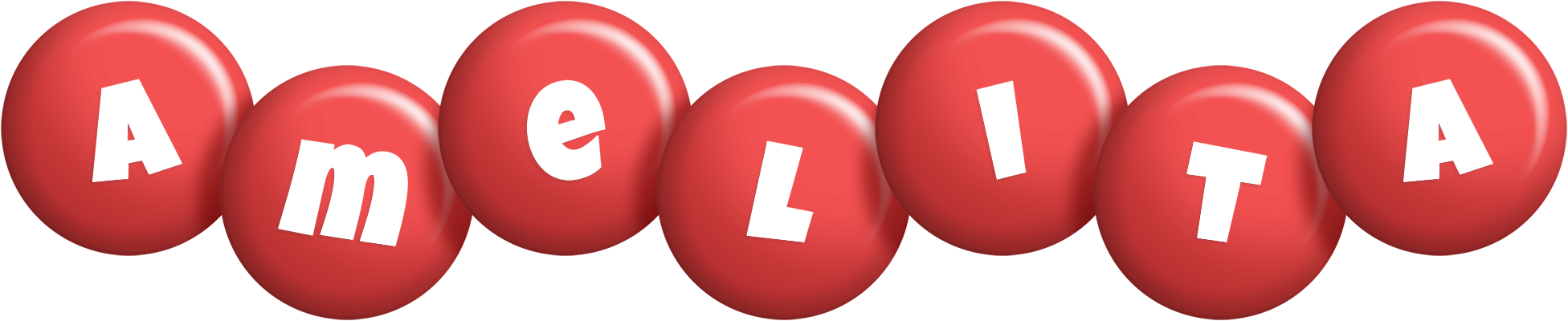 Amelita candy-red logo