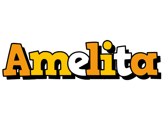 Amelita cartoon logo