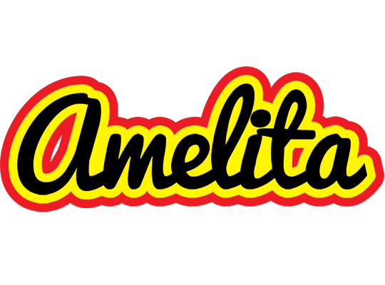 Amelita flaming logo