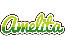 Amelita golfing logo