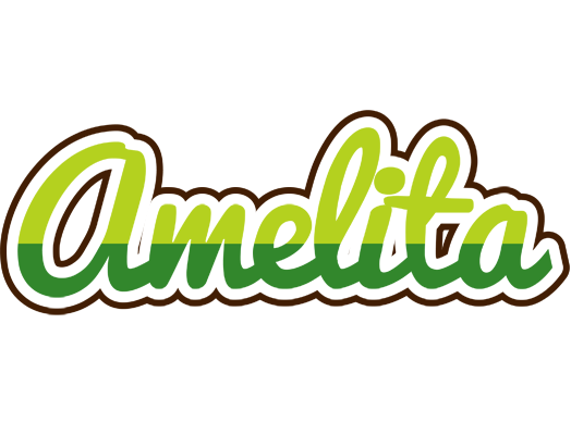 Amelita golfing logo