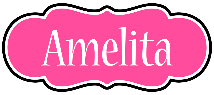 Amelita invitation logo