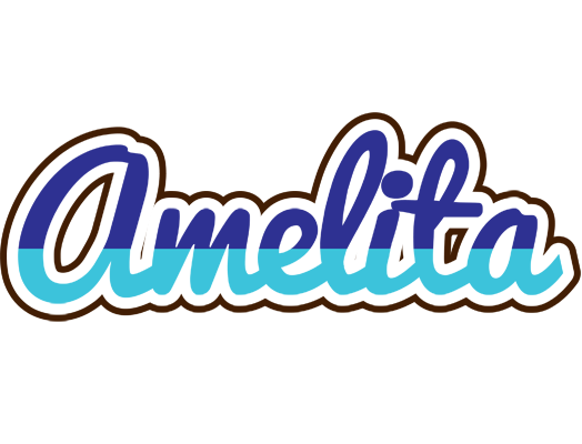 Amelita raining logo