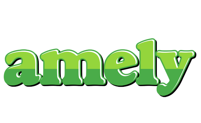 Amely apple logo