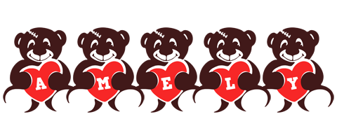 Amely bear logo