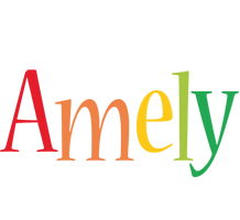 Amely birthday logo