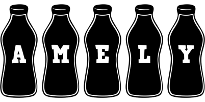 Amely bottle logo