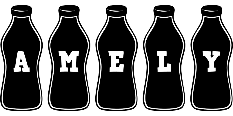 Amely bottle logo