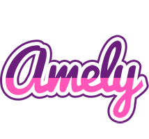 Amely cheerful logo