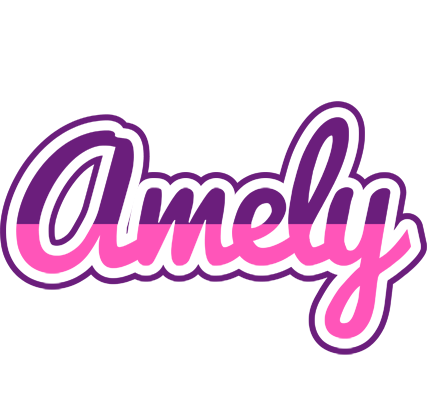 Amely cheerful logo