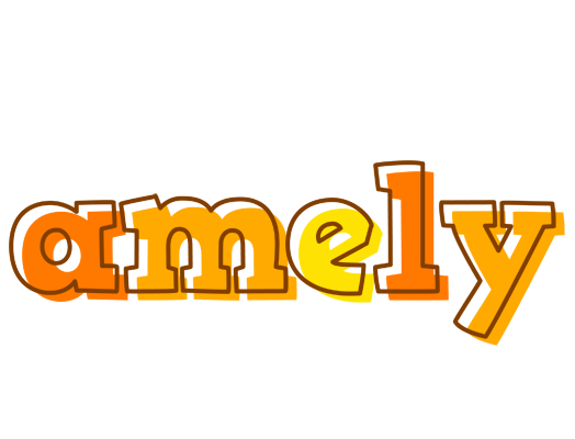 Amely desert logo