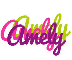 Amely flowers logo