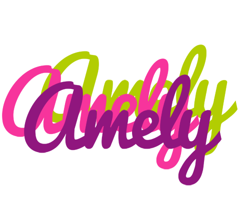 Amely flowers logo