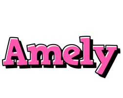 Amely girlish logo